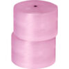 Global Industrial™ Non Perf. Anti Static Bubble Roll 24""W x 750'L x 3/16"" Bubble Pink 2/Pack