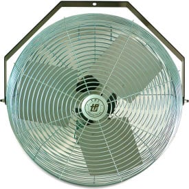 TPI 24"" Industrial Workstation Wall Mount Fan 2900 CFM 1/8 HP