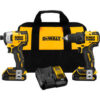 DeWALT® Dewalt ATOMIC 20V Max Cordless 2-Tool Combo Kit 1/2"" Brushless Keyless Li-Ion 1.5A
