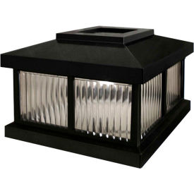 Mayne Solar Cap LZM-625-B - Black for Mailbox Post