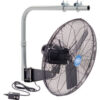 Global Industrial™ 24"" Outdoor Rated Industrial I Beam Fan 2 Speed 7700 CFM 3/10 HP