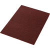 Global Industrial™ 14"" x 20"" Stripping Pad Maroon 10 Per Case