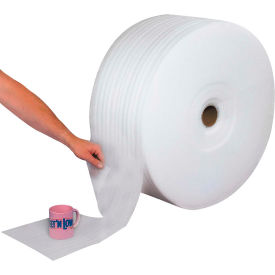 Perforated Air Foam Rolls 48""W x 250'L x 1/4"" Thick White 1 Roll