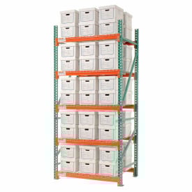 Global Industrial™ Record Storage Rack Starter Letter Legal 48""W x 42""D x 120""H