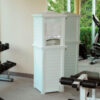 Mayne® Lakeland Single Unit Towel Valet White