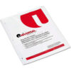 Universal Write-On/Erasable Indexes w/White Tabs 5-Tab Letter White 5/Set