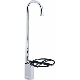 Elkay Push Down Gooseneck 10"" High Glass Filler Lk1114