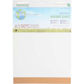MasterVision Earth Self-Stick Easel Pad 25"" X 30"" 2 pack White