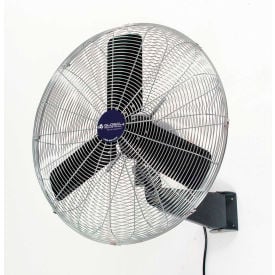 Global Industrial™ 24"" Oscillating Wall Mount Fan 3 Speed 7525 CFM 1/4 HP 1 Phase