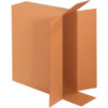 Global Industrial™ Side Loading Cardboard Corrugated Boxes 24""L x 6""W x 18""H Kraft