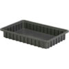 LEWISBins Divider Box  DC2025 16-1/2"" x 10-7/8"" x 2-1/2"" Gray