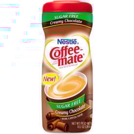 Coffee mate® Non-Dairy Sugar Free Powdered Creamer Creamy Chocolate 10.2 oz.