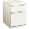 Hirsh Industries®20"" Deep Mobile Pedestal Box/File - White