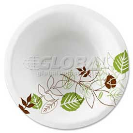 Dixie® DXESX12PATH Pathways Paper Bowls 12 oz. Green/Burg/Wht 1000/Carton