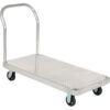Magliner® Aluminum Platform Truck with Diamond Deck 48 x 30 1400 Lb. Cap.