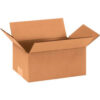 Global Industrial™ Cardboard Corrugated Boxes 9""L x 6""W x 4""H Kraft