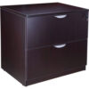 Boss 2-Drawer Lateral File - 31""W x 22""D - Mocha