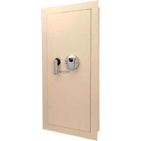 Barska Wall Safe With Biometric Lock AX12408 31-1/2"" x 3-13/16"" x 15-1/2"" Black