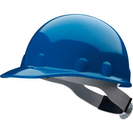 Honeywell Fibre-Metal® Cap Style Hard Hat Ratchet Suspension Royal Blue HDPE E2 Series