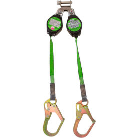 PeakWorks SRL-54854-7-5LE Dual Self-Retracting Device 7-1/2'L Dyneema Webbing Twin Leg LE Class A