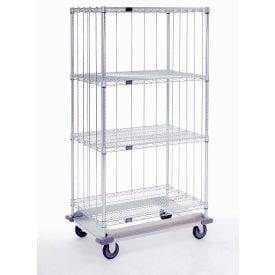 Nexel® 86""L Rods For Wire Shelving Units - Chrome (Set of 3)
