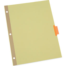 Universal® Deluxe Extended Insertable Tab Indexes 8-Tab 11"" x 8.5"" Assorted Tabs 24 Sets