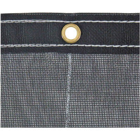Buyers Black Mesh Tarp 4-1/2 Ft. x 10 Ft. - 3014480