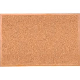 Ghent 4' x 6' Bulletin Board - Natural Cork - Oak Wood Frame