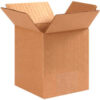 Global Industrial™ Cardboard Corrugated Boxes 4""L x 4""W x 6""H Kraft