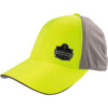 Ergodyne® GloWear® 8931 Hi-Vis Logo Reflective Stretch Fit Hat S/M Lime