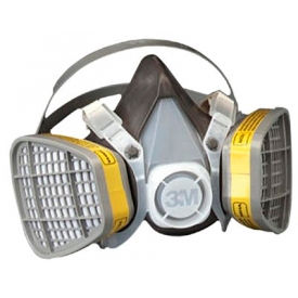 3M™ 5000 Series Half Facepiece Disposable Respirators OV/AC Large 5303