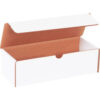 Global Industrial™ Corrugated Literature Mailers 10""L x 4""W x 3""H White