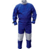 ALC 41422 Nylon Blast Suit Blue Large Nylon/Cotton