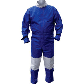 ALC 41422 Nylon Blast Suit Blue Large Nylon/Cotton