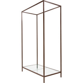 Econoco Linea Statuary Bronze Freestanding Retail Merchandising Unit