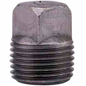 1-1/2 In. Black Malleable Square Head Plug 150 PSI Lead Free