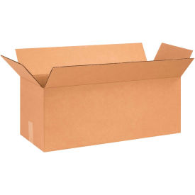 Global Industrial™ Long Cardboard Corrugated Boxes 26""L x 10""W x 10""H Kraft
