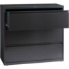 Hirsh Industries® HL1000 Series® 42""W 3 Drawer Lateral File Cabinet Charcoal
