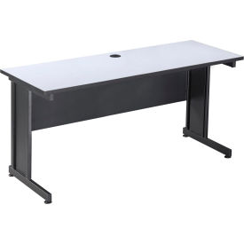 Interion® 60"" Desk Gray