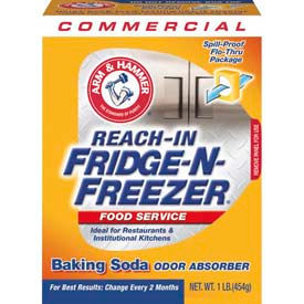 Arm & Hammer Fridge-N-Freezer Pack Baking Soda  Unscented 16 oz. Box 12 Boxes - 3320084011
