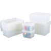 ORBIS Flipak® Attached Lid Container FP06 - 15-1/5 x 10-9/10 x 9-7/10 Clear