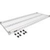 Nexel® S1448S Stainless Steel Wire Shelf 48""W x 14""D