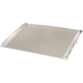 Aluminum Dock Board with Aluminum Curbs BTA-05006036 60x36 5000 Lb. Cap.