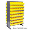 Quantum QPRD-501 Double Sided Rack 24""x36""x60"" with 144 Yellow Euro Drawers