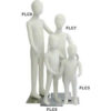 Flexible Children's Mannequin 9 Years Old Height 50""