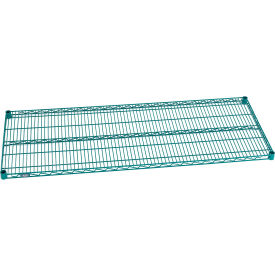 Nexel® S2160G Poly-Green® Epoxy Wire Shelf 60""W x 21""D