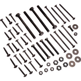 Replacement Hardware for Wood Picnic Tables - Galvanized Base