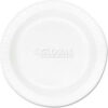 Dart® 10PWCR Foam Plate White 10-1/4"" Dia. 500/Carton