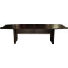 Safco® 10' Boat-Shaped Conference Table Mocha - Aberdeen Series