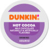 Dunkin® Milk Chocolate Hot Cocoa Coffee Regular Light Ground K-Cup Pods 0.37 oz. Cap. 22PK